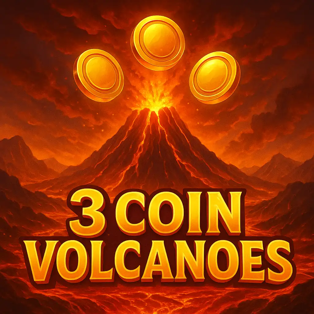 3 Coin Volcanoes slot game